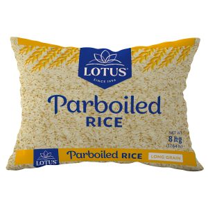 LOTUS Parboiled Rice 900g 1.8Kg 3.6Kg 8Kg