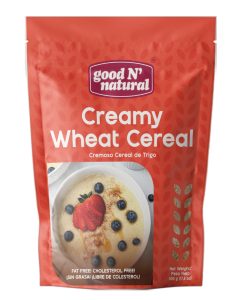 good N natural Creamy Wheat Cereal 500g